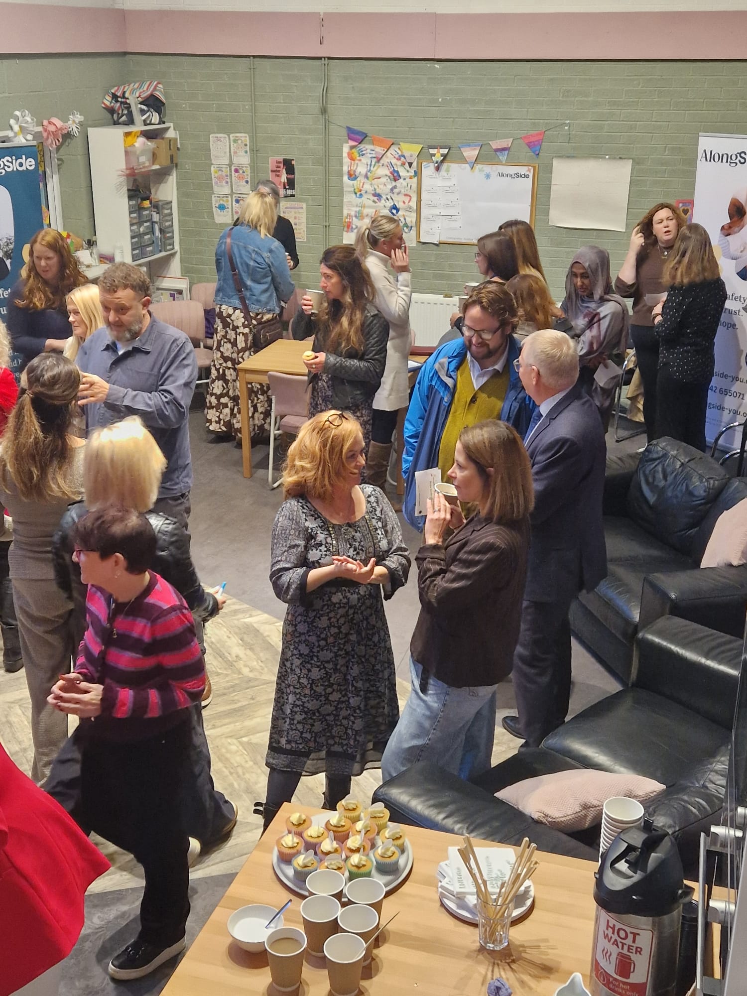Photo of attendees enjoying the day