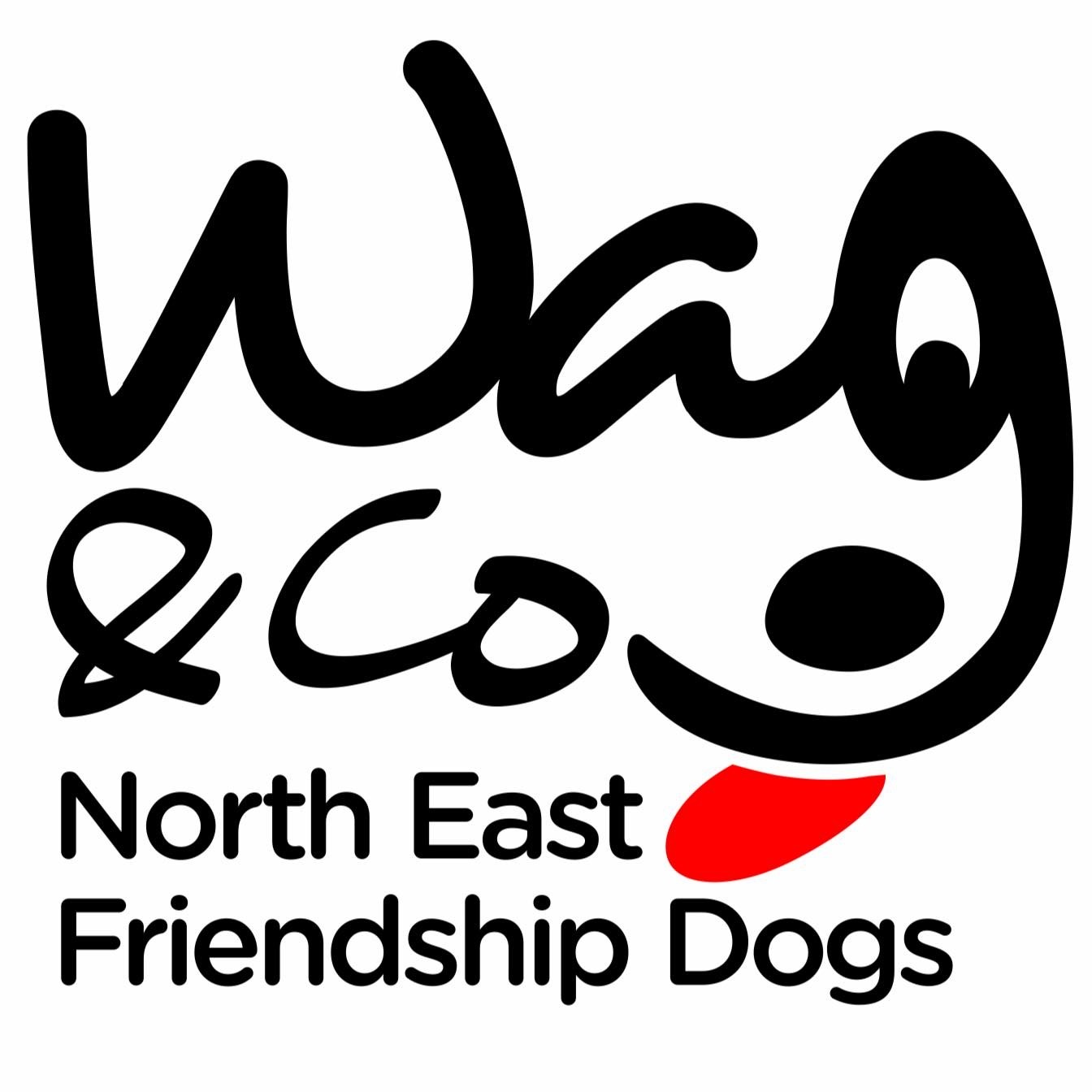Logo of Wag & Company North East Friendship Dogs
