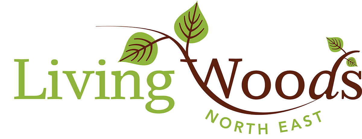 Logo of Living Woods North East CIC